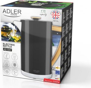 Czajnik Adler Czajnik elektryczny metalowy Adler AD 1347 1,7 L STRIX - czarny 7