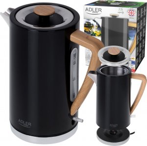 Czajnik Adler Czajnik elektryczny metalowy Adler AD 1347 1,7 L STRIX - czarny 8