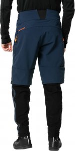 Vaude Spodnie sportowe męskie 2 w 1 wielosezonowe Vaude Moab - granatowe XL 4