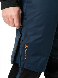 Vaude Spodnie sportowe męskie 2 w 1 wielosezonowe Vaude Moab - granatowe XL 6