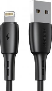 Kabel USB Vipfan USB-A - Lightning 2 m Czarny (X05LT-2m-black) 1