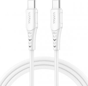 Kabel USB Vipfan USB-C - USB-C 2 m Biały (P05-2m) 1