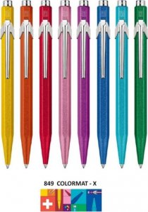 Caran d`Arche Długopis CARAN D'ACHE 849 Colormat-X, M, niebieski 6