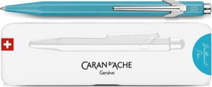Caran d`Arche Długopis CARAN D'ACHE 849 Colormat-X, M, w pudełku, turkusowy 1