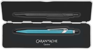 Caran d`Arche Długopis CARAN D'ACHE 849 Colormat-X, M, w pudełku, turkusowy 4