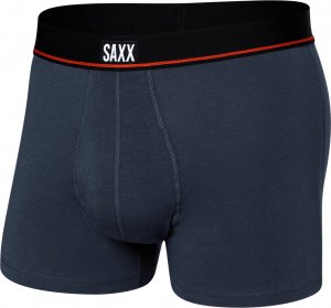 SAXX Bokserki męskie elastyczne krótkie SAXX NON-STOP STRETCH Trunk z rozporkiem - granatowe S 1