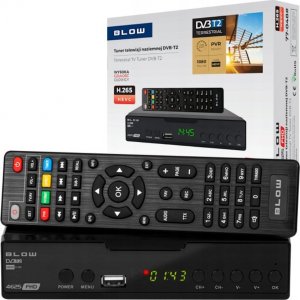 Tuner TV Tuner Dekoder Dvb-T Dvb-T2 H.265 Hevc 1