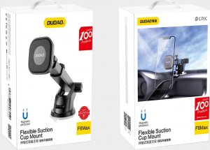 Dudao Magnetyczny uchwyt samochodowy do telefonu Dudao F6MAX na deskę rozdzielczą (szary) 9