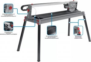 Graphite Przecinarka do glazury 1200W, 230x25, zakres ciecia 1000 mm 59G891 5