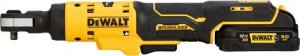 Klucz udarowy Dewalt GRZECHOTKA 12V 54Nm 1/4" 1x3,0Ah Z WYTŁOCZKĄ DO WÓZKA DCF504L1G 2