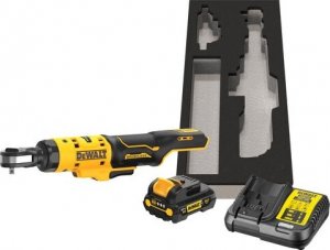 Klucz udarowy Dewalt GRZECHOTKA 12V 54Nm 1/4" 1x3,0Ah Z WYTŁOCZKĄ DO WÓZKA DCF504L1G 3