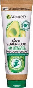 Garnier Garnier Hand Superfood Odżywczy Krem do rąk Avocado Oil + Omega 6 - do skóry suchej i bardzo suchej 75ml 1