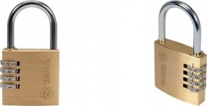 Toya VOREL KŁÓDKA MOSIĘŻNA SZYFROWA 40mm 6