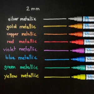 Schneider Marker metaliczny SCHNEIDER Paint-It 011, 2 mm, miedziany metalik 3