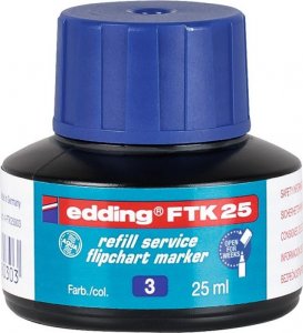 Edding Tusz do uzupełniania markerów do flipchartów e-FTK 25 EDDING, niebieski 1