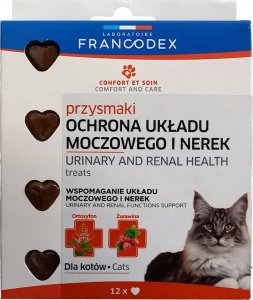 Francodex FRANCODEX Przysmaki zdrowie układu moczowego i nerek dla kota 12 szt. 1