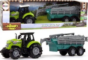 LeanToys Zielony Traktor Opryskiwacz Farma Dźwięk 1