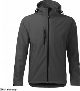 MALFINI Performance 522 - ADLER - Softshell kurtka męska, 300 g/m2, 6% elastan, 94% poliester, - czerwony - rozmiar 4XL 1