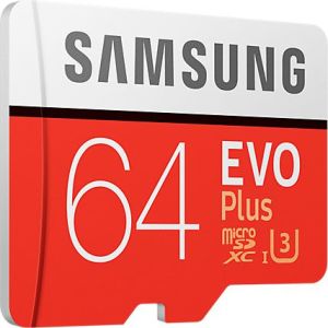 Karta Samsung Evo Plus MicroSDXC 64 GB Class 10 UHS-I/U3  (MB-MC64GA/EU) 3