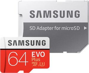 Karta Samsung Evo Plus MicroSDXC 64 GB Class 10 UHS-I/U3  (MB-MC64GA/EU) 4