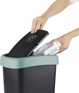 Kosz na śmieci Rotho czarny (CEN-80791) 3