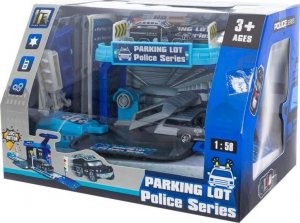 Zabawka garaż policji z windą 1