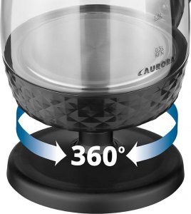 Czajnik Gordon Czajnik elektryczny szklany 1,8l AURORA AU3503 6