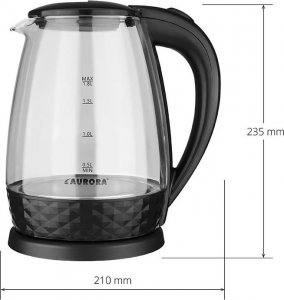 Czajnik Gordon Czajnik elektryczny szklany 1,8l AURORA AU3503 7