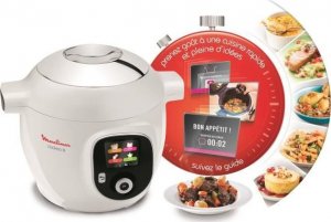 Multicooker Moulinex MOULINEX YY4405FB Cooko Smart Multicooker + 6 l 100 kadzi Przepisy i ksiazka kucharska w zestawie - bialy 2