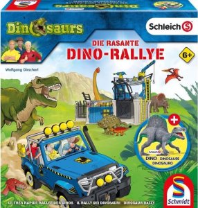 Schmidt Spiele Dino-Rallye Schleich - Gra planszowa - SCHMIDT SPIELE 1