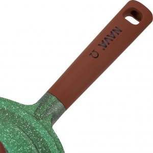 NAVA Rondel garnek granitowy z pokrywką OMEGA 16 cm 1,5 l 6