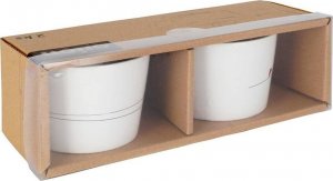 Orion Kubki / filiżanki z uchem ceramiczne białe SERDUSZKA zestaw 2 szt. 200 ml 7