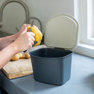 Kosz na śmieci Koziol do segregacji szary 4