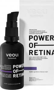 Veoli Botanica Veoli Botanica POWER OF RETINAL aktywny krem przeciwzmarszczkowy na noc z retinalem 0,075% i kompleksem składników łagod 1