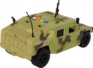 LeanToys Samochód Pojazd Wojskowy Napęd Frykcyjny Jasne Moro 2