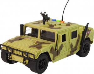 LeanToys Samochód Pojazd Wojskowy Napęd Frykcyjny Jasne Moro 3