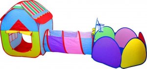 Jokomisiada 3w1 Namiot tunel kojec duży zestaw ogrodowy ZA3480 4