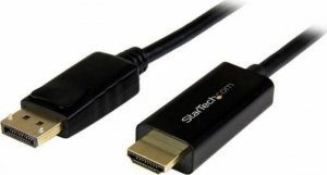 Adapter AV StarTech Adapter DisplayPort na HDMI Startech DP2HDMM1MB 1 m 1