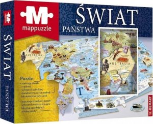 Demart Mappuzzle - Świat Państwa 1