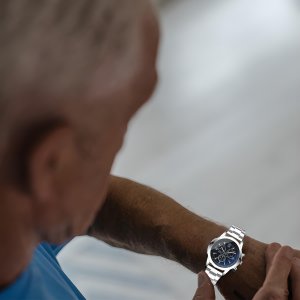 Zegarek sportowy Retoo ZEGAREK MĘSKI KWARCOWY KLASYCZNY SPORTOWY SREBRNY 11