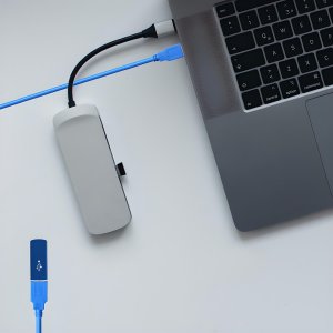 Kabel USB Retoo USB-A - USB-A 3 m Niebieski (E390) 14