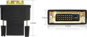 Adapter AV Retoo ADAPTER HDMI DO DVI KONWERTER PRZEJŚCIÓWKA FULL HD 4K 16