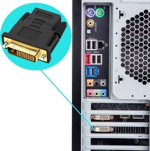 Adapter AV Retoo ADAPTER HDMI DO DVI KONWERTER PRZEJŚCIÓWKA FULL HD 4K 7