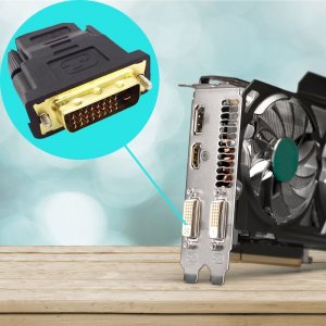 Adapter AV Retoo ADAPTER HDMI DO DVI KONWERTER PRZEJŚCIÓWKA FULL HD 4K 9