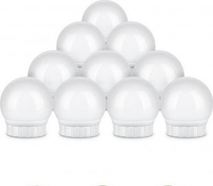 Retoo LAMPKI ŚWIATEŁKA LED NA LUSTRO TOALETKI MAKIJAŻ 10 3