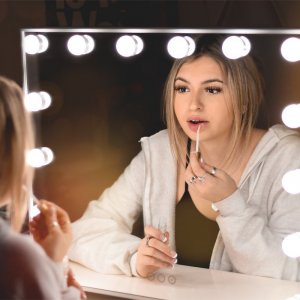 Retoo LAMPKI ŚWIATEŁKA LED NA LUSTRO TOALETKI MAKIJAŻ 10 4