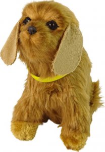 LeanToys Interaktywny Pies Piesek Cocker Spaniel Pluszowy Szczeka Rusza Ogonem 2