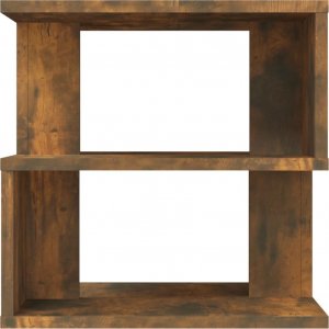 vidaXL Stolik boczny, przydymiony dąb, 40x40x40 cm 3