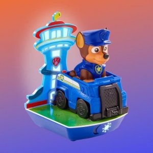 Latarka Paw Patrol Edukacyjna lampka nocna i budzik 3 w 1 - PAW PATROL - GoGlow Dream Psi Patrol - Latarka Chase i wskaznik budzika 2