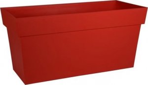 EDA Sciana EDA z toskanskimi kólkami - 79 x 35 x wys. 39 cm - 74 l - Rubinowa czerwien 1